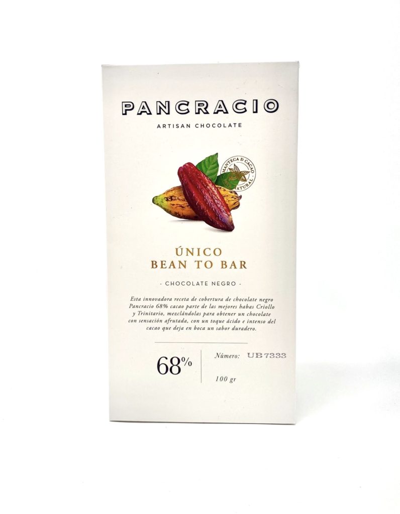 PANCRACIO CHOCOLATE NEGRO “ÚNICO” BEAN TO BAR